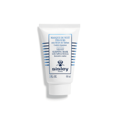 MASQUE DE NUIT VELOURS AUX FLEURS DE SAFRAN 