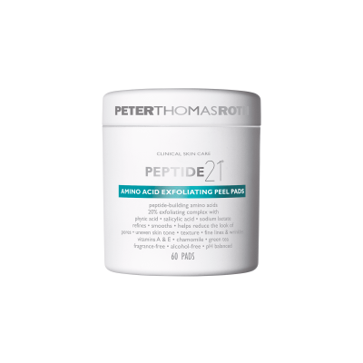 PEPTIDE 21 AMINO ACID EXFOLIATING PEEL PADS