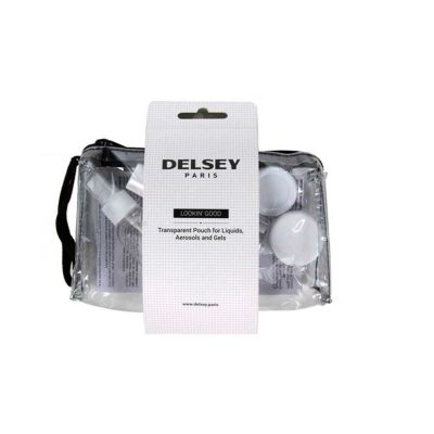 TRANSPARENT TOILETRY BAG