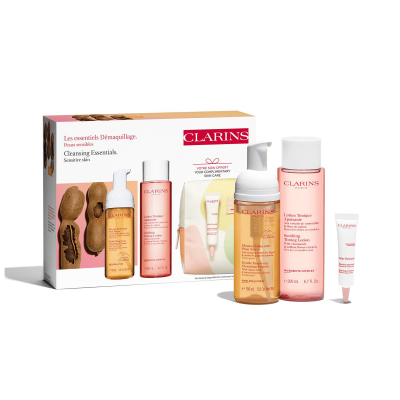 CLEANSING ESSENTIALS SET-DRY TO VERY DRY SKIN