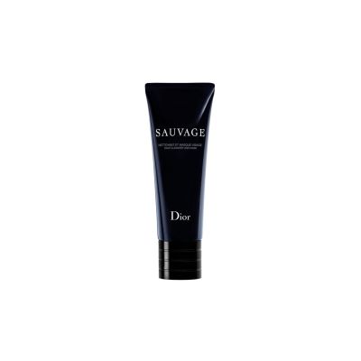 SAUVAGE FACE CLEANSER AND MASK