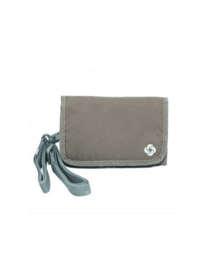 TRAVEL TRIFOLD GREEN WALLET
