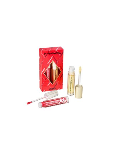 BLOWING AIR KISSES GLOSSY LIP DUO SET