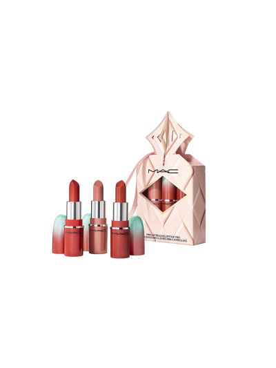 WILDEST GLEAMS MINI LUSTREGLASS LIP TRIO